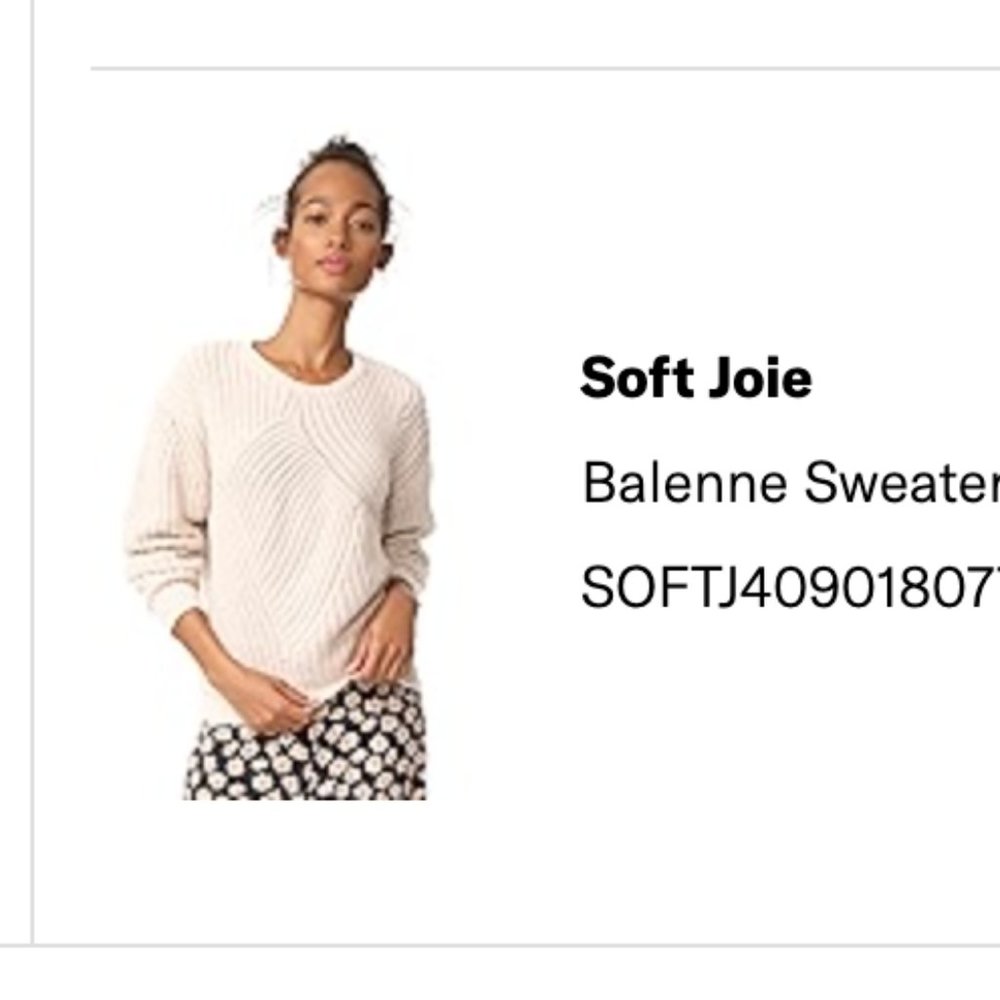 Soft Joie Knit Crew Sweater